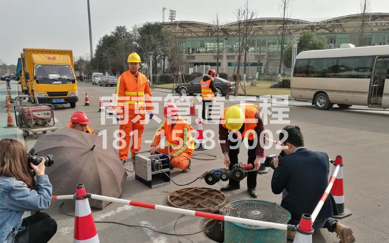 219化纤新村管道检测