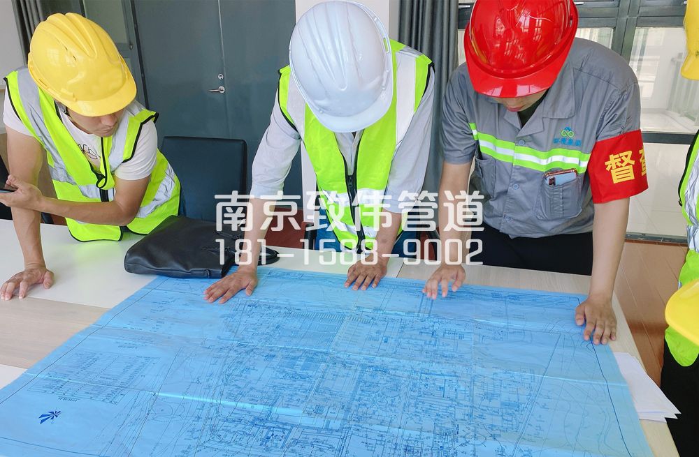 364化纤新村管道探测